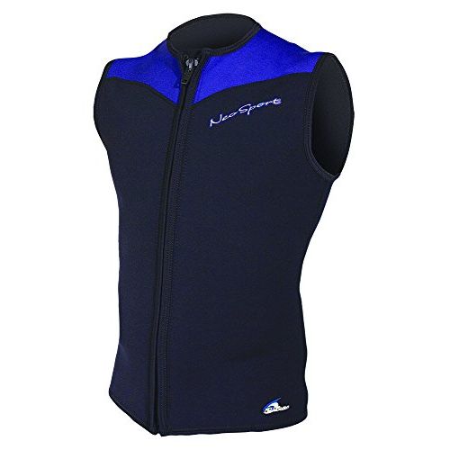  Neo-Sport NeoSport Wetsuits Mens Premium Neoprene 2.5mm Zipper Vest