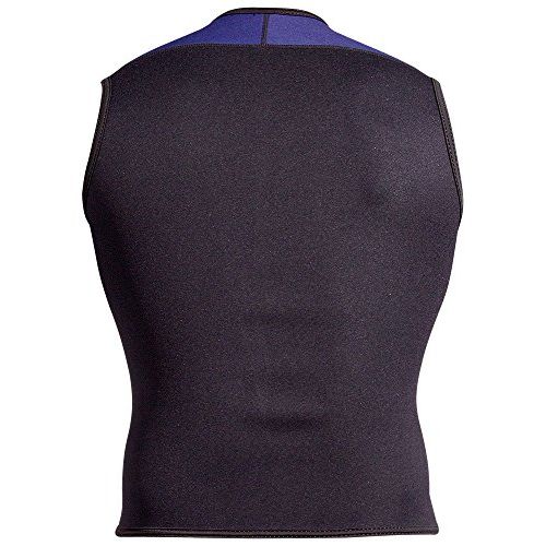  Neo-Sport NeoSport Wetsuits Mens Premium Neoprene 2.5mm Zipper Vest