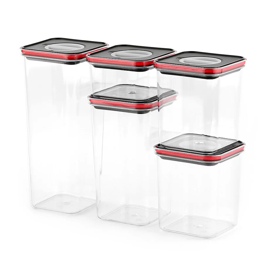 Neoflam Smartseal Airtight Food Storage Bundle in Clear