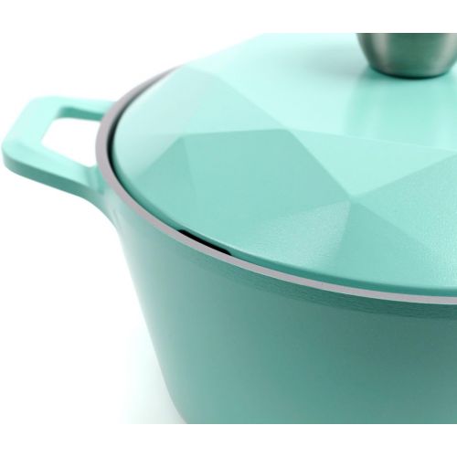  Neoflam Carat 5-Piece Ceramic Nonstick Cookware Set, Fresh Green