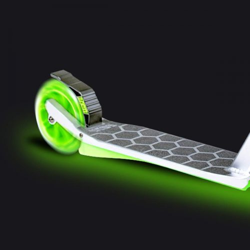  New Neon Flash Kids Scooter - Light Up Deck & Wheels Kick Scooter