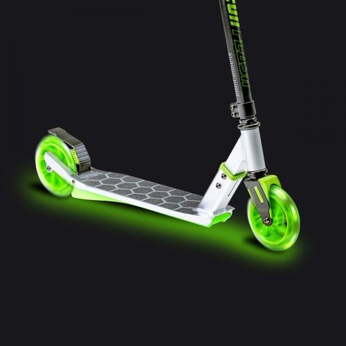  New Neon Flash Kids Scooter - Light Up Deck & Wheels Kick Scooter