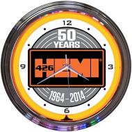 Neonetics Hemi 50th Anniversary Neon Wall Clock, 15-Inch