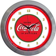 Neonetics Drinks Coca Cola 1910 Classic Neon Wall Clock, 15-Inch