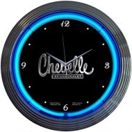 Neonetics Cars and Motorcycles Chevelle Neon Wall Clock, 15-Inch