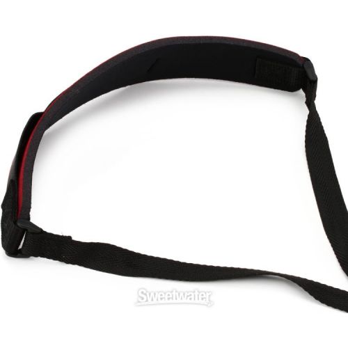  Neotech Soft Sax Strap - Regular with Open Hook - Wine