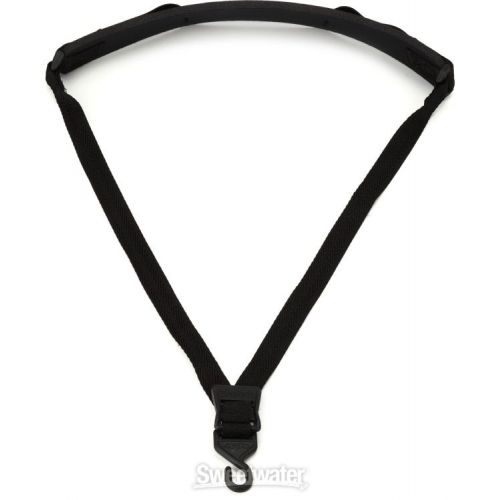  Neotech Soft Sax Strap - X-long with Open Hook - Black