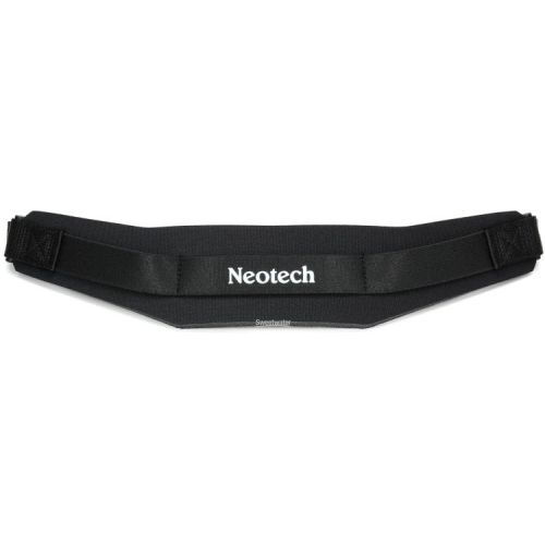  Neotech Soft Sax Strap - Regular with Metal Hook - Black