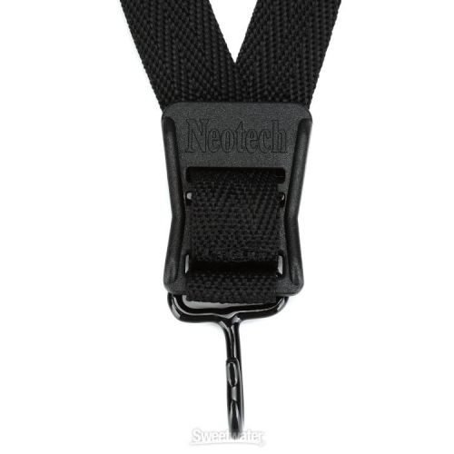  Neotech Classic Strap - Black, Regular, Metal Hook