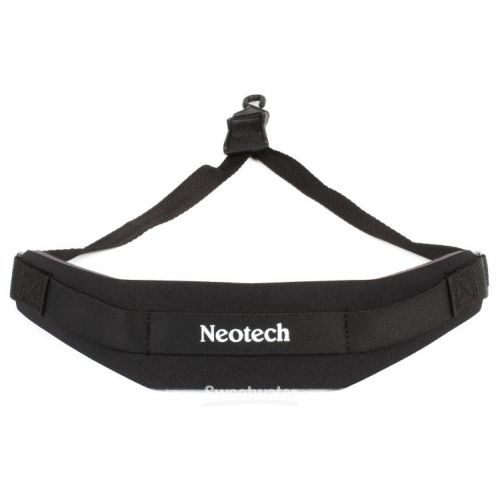  Neotech Soft Sax Strap with Open Hook - Black