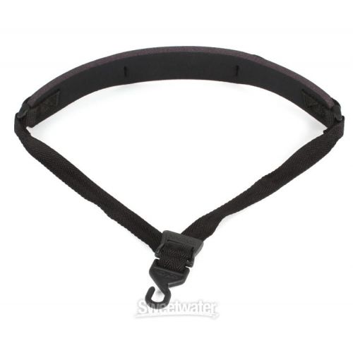  Neotech Soft Sax Strap with Open Hook - Black