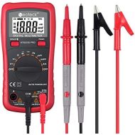 [아마존 핫딜]  [아마존핫딜]Neoteck Auto Ranging Digital Multimeter AC/DC Voltage Current Ohm Capacitance Frequency Diode Transistor Audible Continuity, Multi Tester with Backlit LCD-- Red