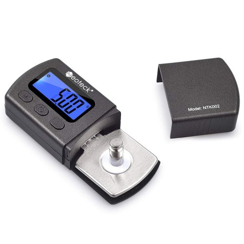  Neoteck Digital Turntable Stylus Force Scale Gauge 0.01g/5.00g Blue LCD Backlight for Tonearm Phono Cartridge: Musical Instruments