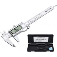 [아마존베스트]Neoteck 6 inch Digital Caliper, Full-metal Electronic Calipers Measuring Tool Fractions/ Inch/ mm Conversion