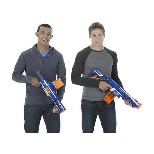 너프 NERF Rampage N-Strike Elite Toy Blaster with 25 Dart Drum Slam Fire for Kids, Teens, & Adults (Amazon Exclusive)