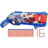 NERF Transformers Optimus Primal Dart Blaster, 16 Nerf Elite Darts, Pump Action, Toy Foam Blasters for 8 Year Old Boys & Girls & Up