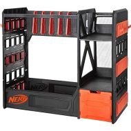 Nerf Elite Blaster Rack - Storage for up to Six Blasters, Including Shelving and Drawers Accessories, Orange and Black - Amazon Exclusive