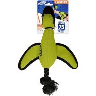 Nerf Dog Large Nylon Launching Duck, Green