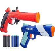 NERF Fortnite Dual Pack Includes 2 Blasters (Flint-Knock & LP) and 6 Elite Foam Darts