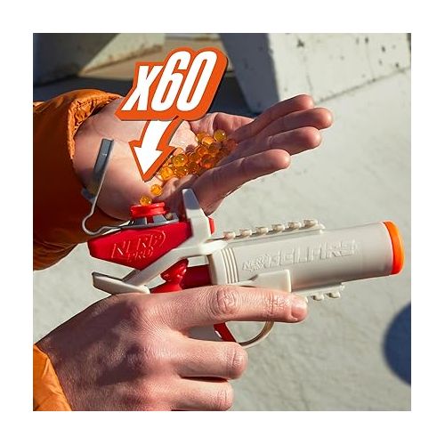 너프 Nerf Pro Gelfire Ignitor Blaster, 1000 Gelfire Rounds, 60 Round Capacity, T-Pull Priming, Up to 150 FPS, Eyewear, Gifts for Teens Ages 14+