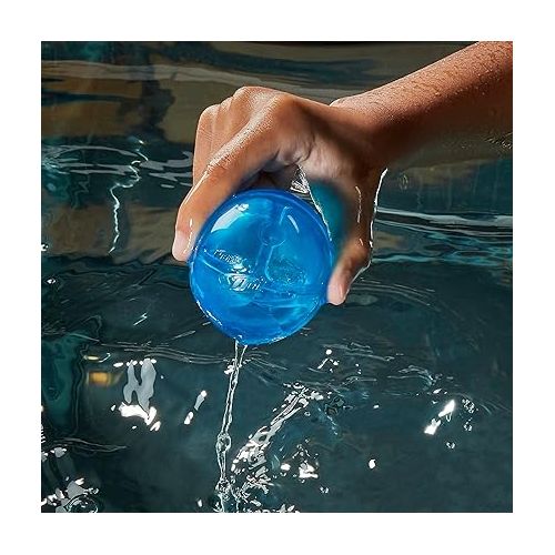 너프 NERF Super Soaker Hydro Balls 6-Pack, Reusable Water-Filled Balls, Ages 6 and Up