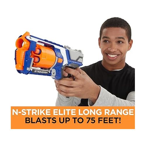 너프 NERF N Strike Elite Strongarm Toy Blaster with Rotating Barrel (Amazon Exclusive)