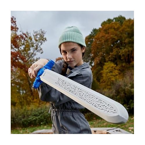 너프 NERF Dungeons & Dragons Xenk's Daggersword, Foam Blade, Dungeons and Dragons, D&D Kids Outdoor Play Toys for 8 Year Old Kids