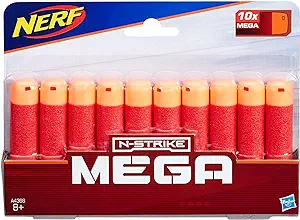 Hasbro Nerf N-Strike Mega Series Dart, 10-Pack
