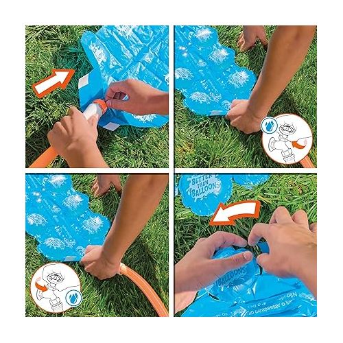 너프 NERF Better Than Balloons Water Toys, 108 Pods, Easy 1 Piece Clean Up, Lots of Ways to Play, Backyard Water Fun, Gifts for Kids, Ages 3+