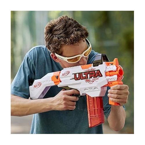 너프 NERF Ultra Focus Motorized Blaster, 10-Dart Clip (Amazon Exclusive)