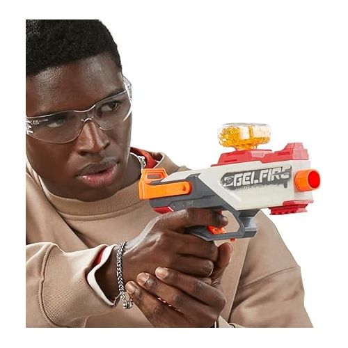 너프 Nerf Pro Gelfire Legion Spring Action Blaster, 5000 Rounds, 130 Hopper, Protective Eyewear, Slam Fire, Ages 14 & Up