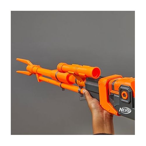 너프 Nerf Star Wars Amban Phase-Pulse Blaster, The Mandalorian, Scope, 10 Official Elite Darts, Breech Load, 50.25 Inches Long (Amazon Exclusive)