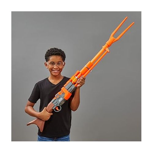 너프 Nerf Star Wars Amban Phase-Pulse Blaster, The Mandalorian, Scope, 10 Official Elite Darts, Breech Load, 50.25 Inches Long (Amazon Exclusive)