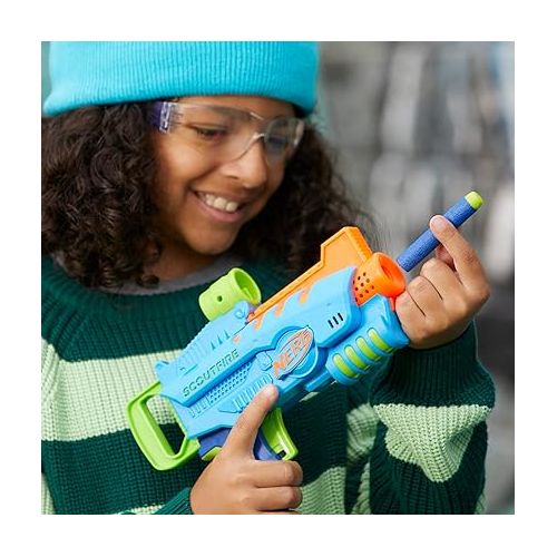 너프 NERF Elite Junior Ultimate Starter Set, 2 Easy Play Blasters, 15 Darts for Kids Outdoor Games, Ages 6 & Up