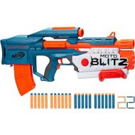 NERF Elite 2.0 Motoblitz Blaster with Scope, Motorized 10-Dart Blasting, Airblitz 6 Darts, Outdoor Toys for 8 Year Old Boys & Girls