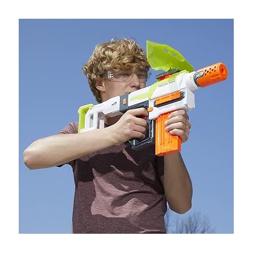 너프 NERF Modulus Recon MKIII Blaster, Removable Stock and Barrel Extension, Dart Shield, 12-Dart Clip, 12 Elite Darts, Outdoor Games and Toys for Boys and Girls (Amazon Exclusive)