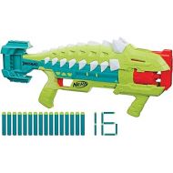 Nerf DinoSquad Armorstrike Dart Blaster, 16 Darts, Indoor and Outdoor Games, Dinosaur Toys for 8 Year Old Boys and Girls and Up