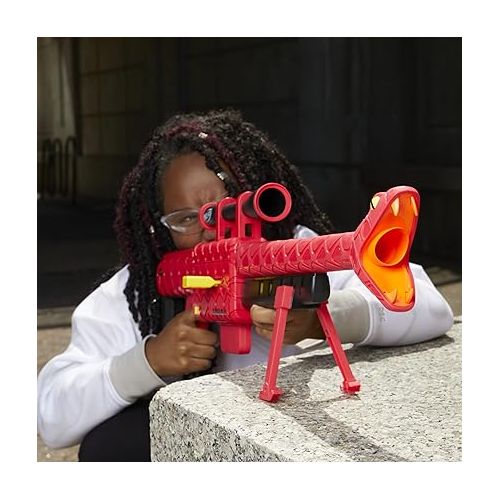 너프 Nerf Roblox Zombie Attack: Viper Strike Sniper-Inspired Blaster with Scope, Code for Exclusive Virtual Item, Roblox Toys for 8 Year Old Boys & Girls and Up, 6-Dart Clip, 6 Elite Darts, Bipod