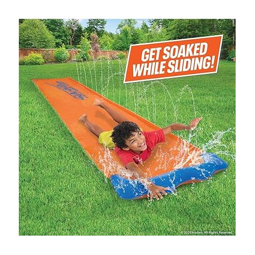 너프 NERF Super Soaker Blast Water Slide - 12 Ft Kids Water Slide for Outdoor Summer Fun