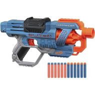 Nerf Elite 2.0 Commander RD-6 Dart Blaster, 12 Elite Darts, 6-Dart Rotating Drum, Blasters, Kids Outdoor Toys for 8 Year Old Boys & Girls and Up