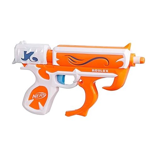 너프 Nerf Roblox Arsenal: Soul Catalyst Dart Blaster, Includes Code to Redeem Exclusive Virtual Item, 4 Elite Nerf Darts, Outdoor Games