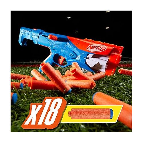 너프 Nerf N Series Gear Up Pack, 3X Blasters, 18 Nerf N1 Darts Compatible Only with Nerf N Series Blasters, Kids Gifts, Outdoor Games, Ages 8+