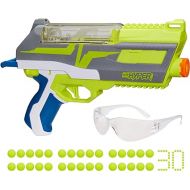 NERF Hyper Impulse-40 Blaster, 30 Nerf Hyper Rounds, Spring-Open Instant Reload Hopper, Up to 110 FPS Velocity, Eyewear Included