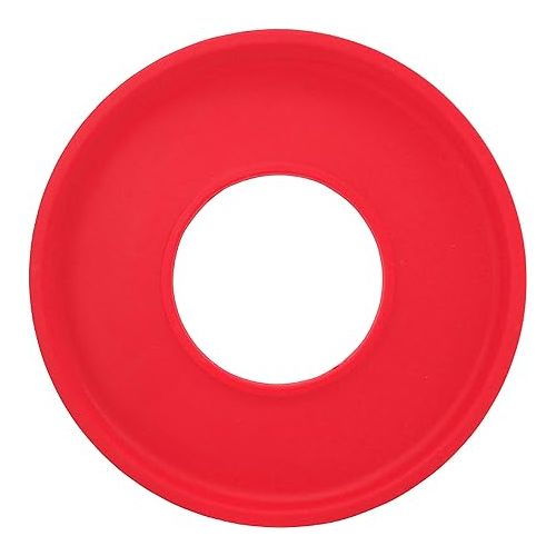 너프 Nerf Dog Atomic Flyer Dog Toy, Flying Disc, Lightweight, Durable and Water Resistant, Great for Beach and Pool, 10 inch Diameter, for Medium/Large Breeds, Single Unit, Red