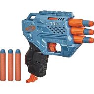 NERF Elite 2.0 Trio SD-3 Blaster - Includes 6 Official Darts - 3-Barrel Blasting - Tactical Rail for Customizing Capability