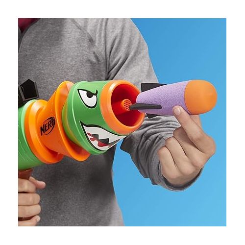 너프 NERF Fortnite Rl Blaster - Fires Foam Rockets - Includes 2 Official Fortnite Rockets - for Youth, Teens, Adults