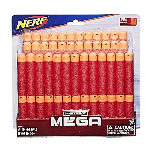 너프 NERF N-Strike Mega Dart Refill (50 Pack)