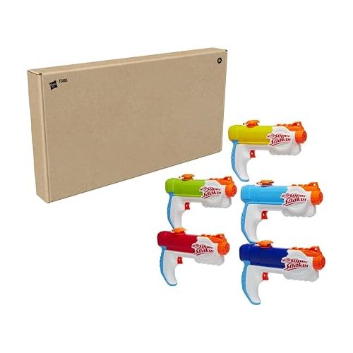 너프 NERF Super Soaker Piranha Multipack Includes 5 Piranha Water Blasters, Each Tank Holds 6 Fl. Oz., Fun for Kids and Adults (Amazon Exclusive)