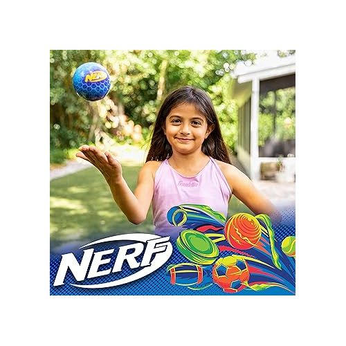 너프 NERF Super High Bounce Ball - 2 Balls Included - Durable and Lightweight for Indoor and Outdoor Fun