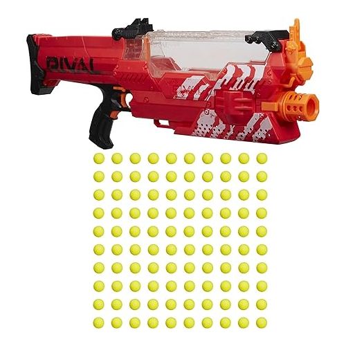 너프 NERF Rival Nemesis MXVII-10K Blaster, Father's Day Gifts, Red (Amazon Exclusive)